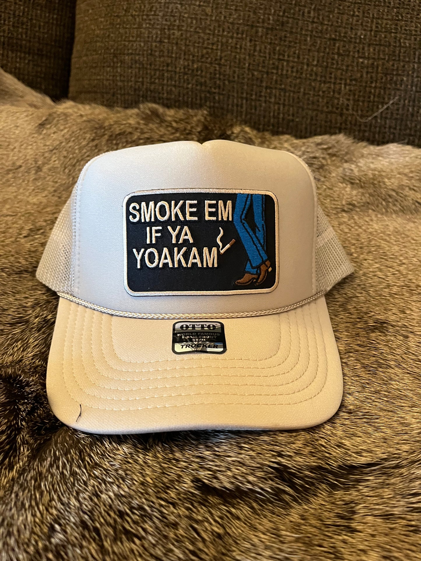 Smoke em if ya Yoakam Tan