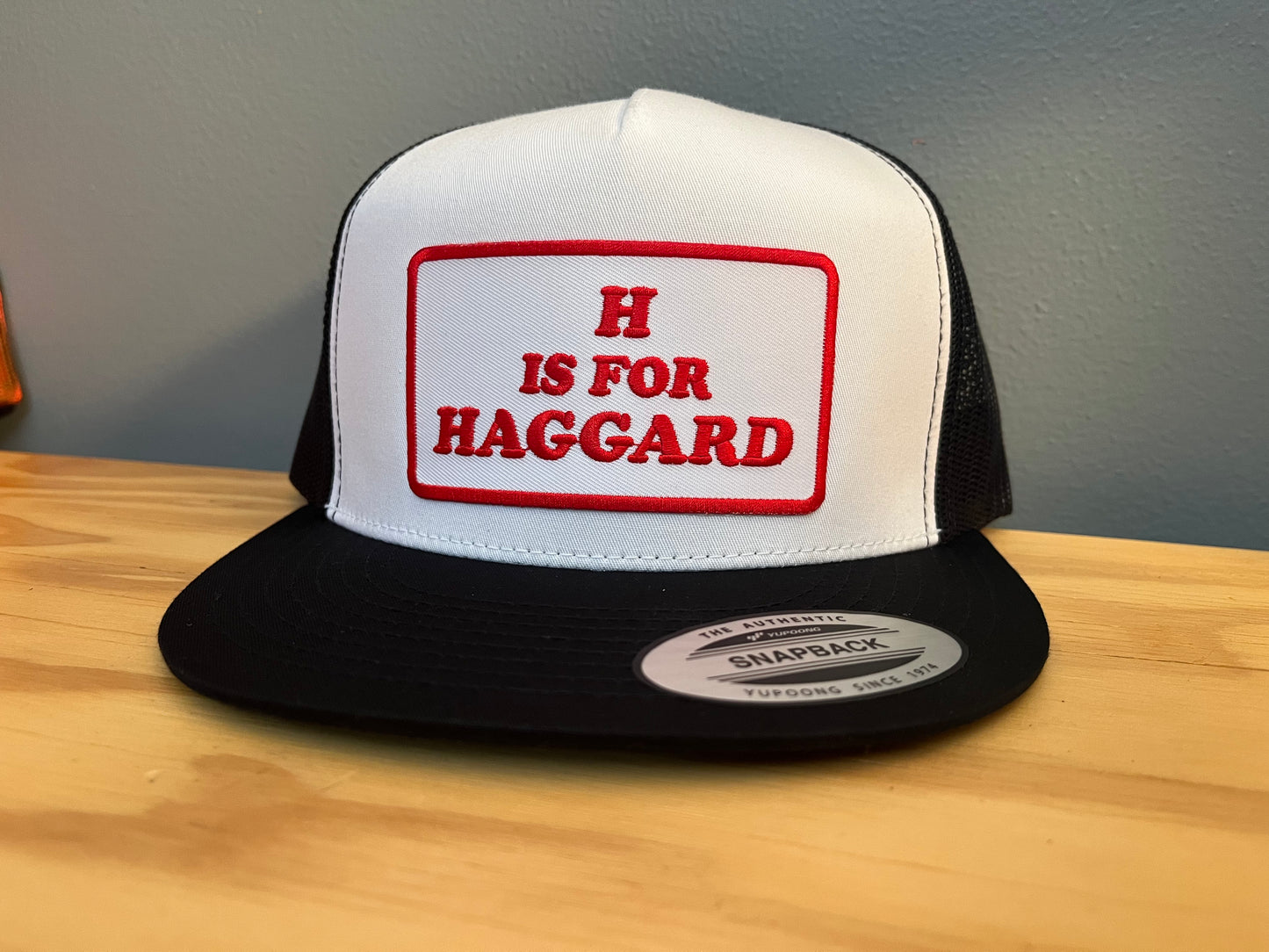 “H is for Haggard” flatbill