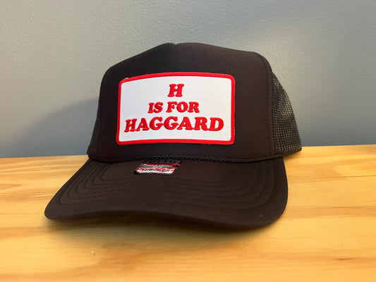 “H is for Haggard” foam