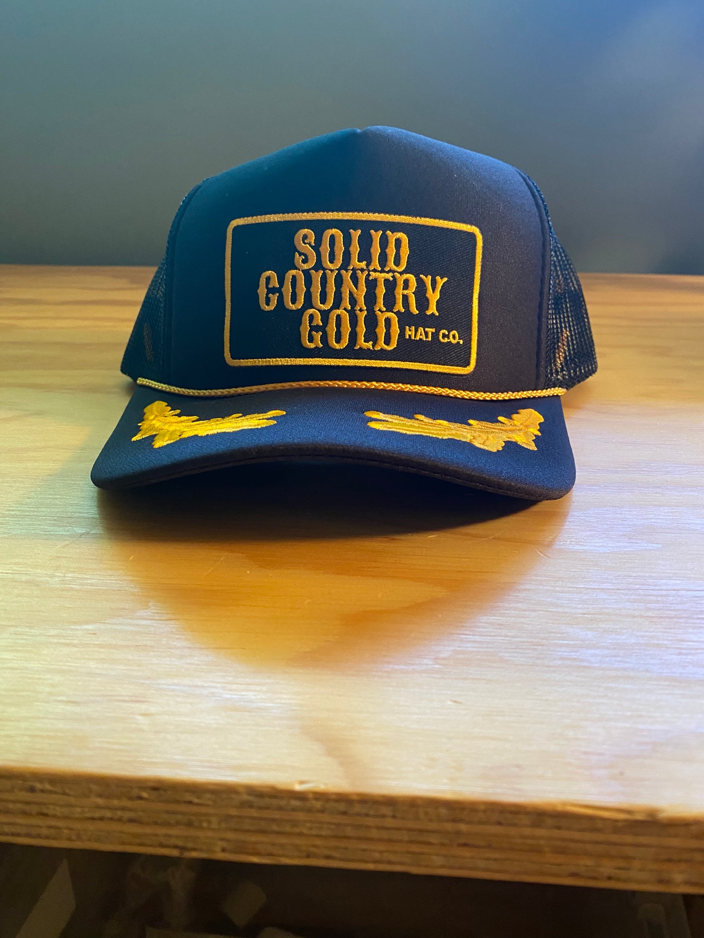 Gold Brim Foam Trucker SCG